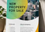 design a professional flyer or postcard